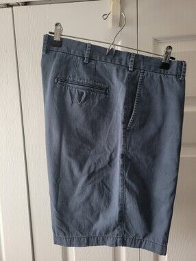 Peter Millar Blue 100% Pima Cotton Shorts Size 38